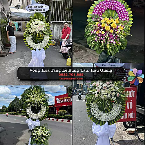 Đặt Hoa Chia Buồn tại Búng Tàu, Hậu Giang (Cũ)