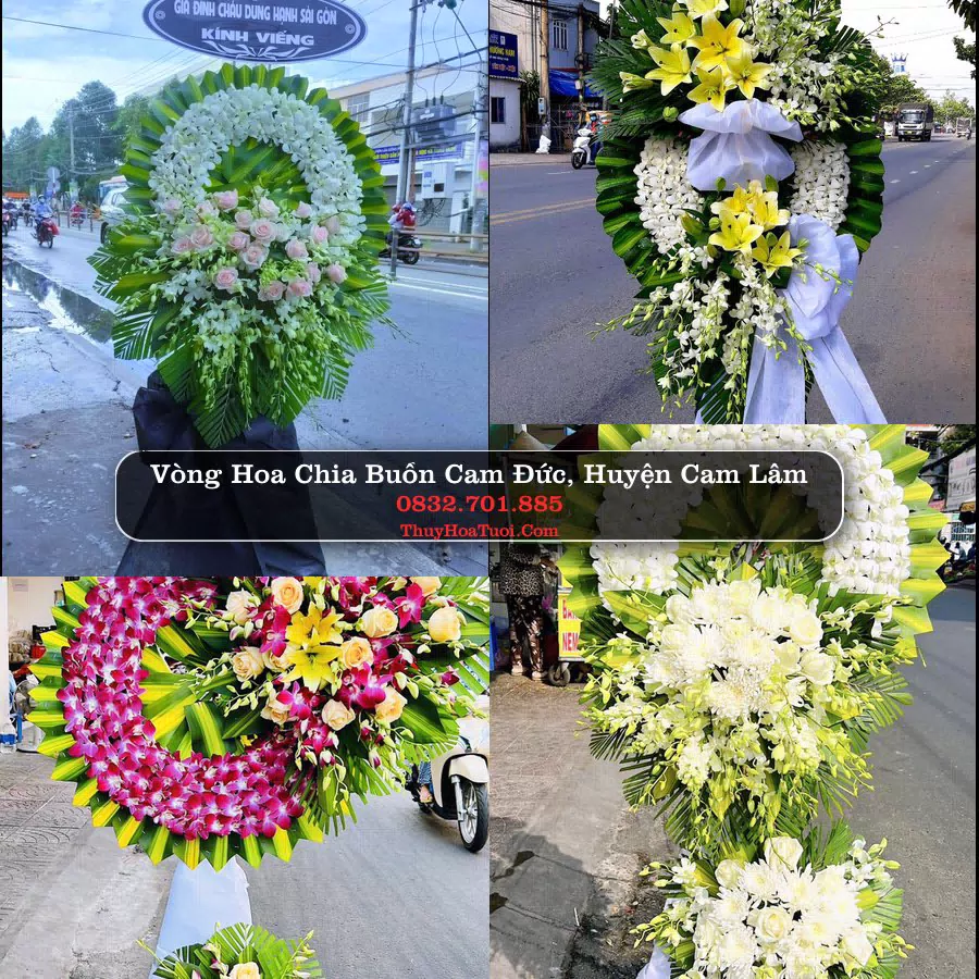 Đặt Hoa Tang Lễ tại Cam Đức, Cam Lâm, Khánh Hòa (Cũ)