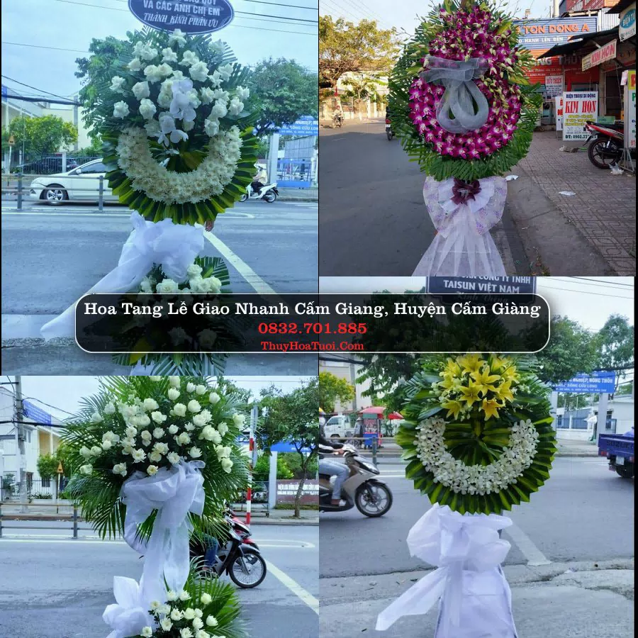 Đặt Hoa Tang Lễ tại Cẩm Giang, Cẩm Giàng, Hải Dương (Cũ)