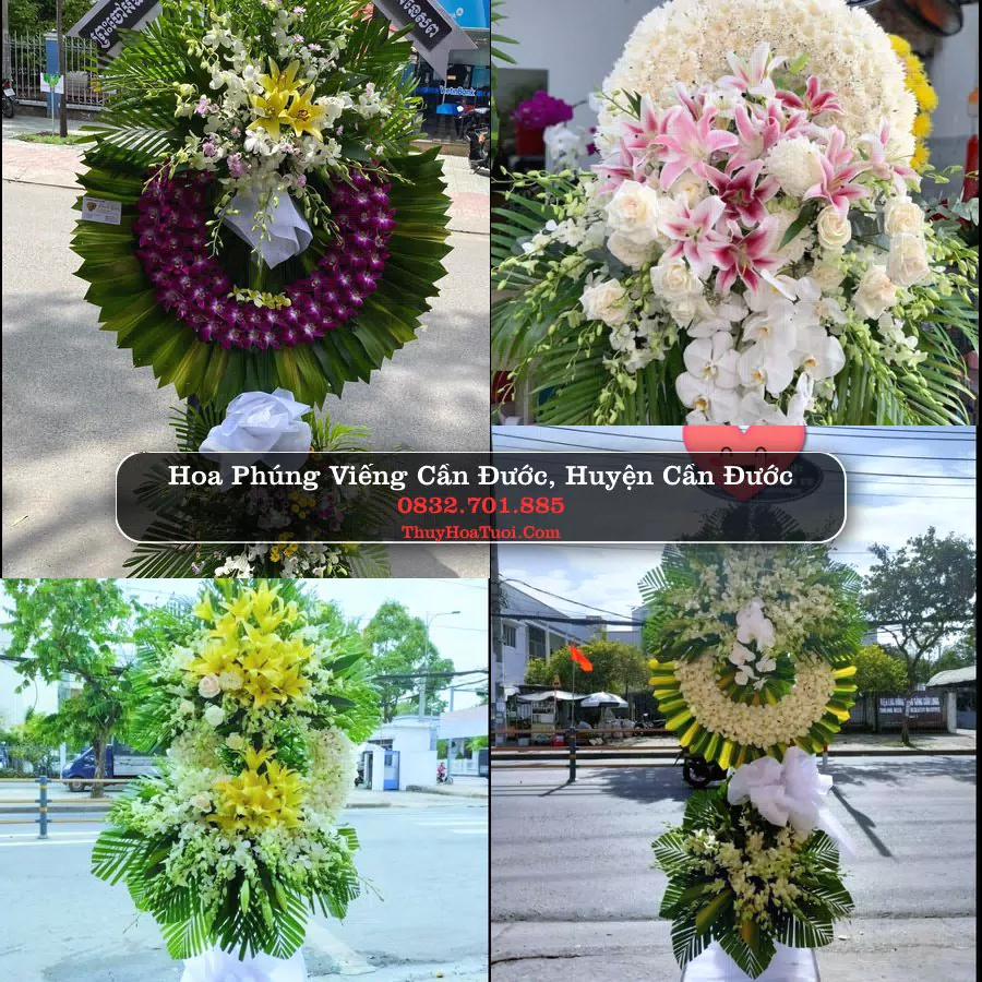 Đặt Vòng Hoa Tang Lễ tại Cần Đước, Cần Đước, Long An (Cũ)
