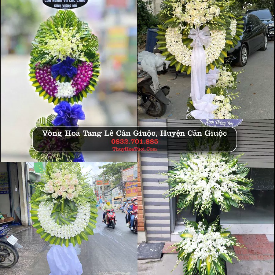 Đặt Hoa Chia Buồn tại Cần Giuộc, Cần Giuộc, Long An (Cũ)
