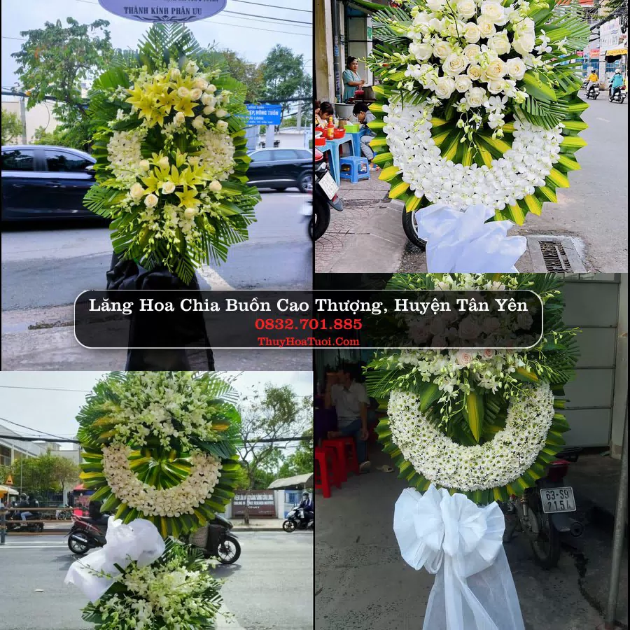 Đặt Hoa Tang Lễ tại Cao Thượng, Tân Yên, Bắc Giang (Cũ)