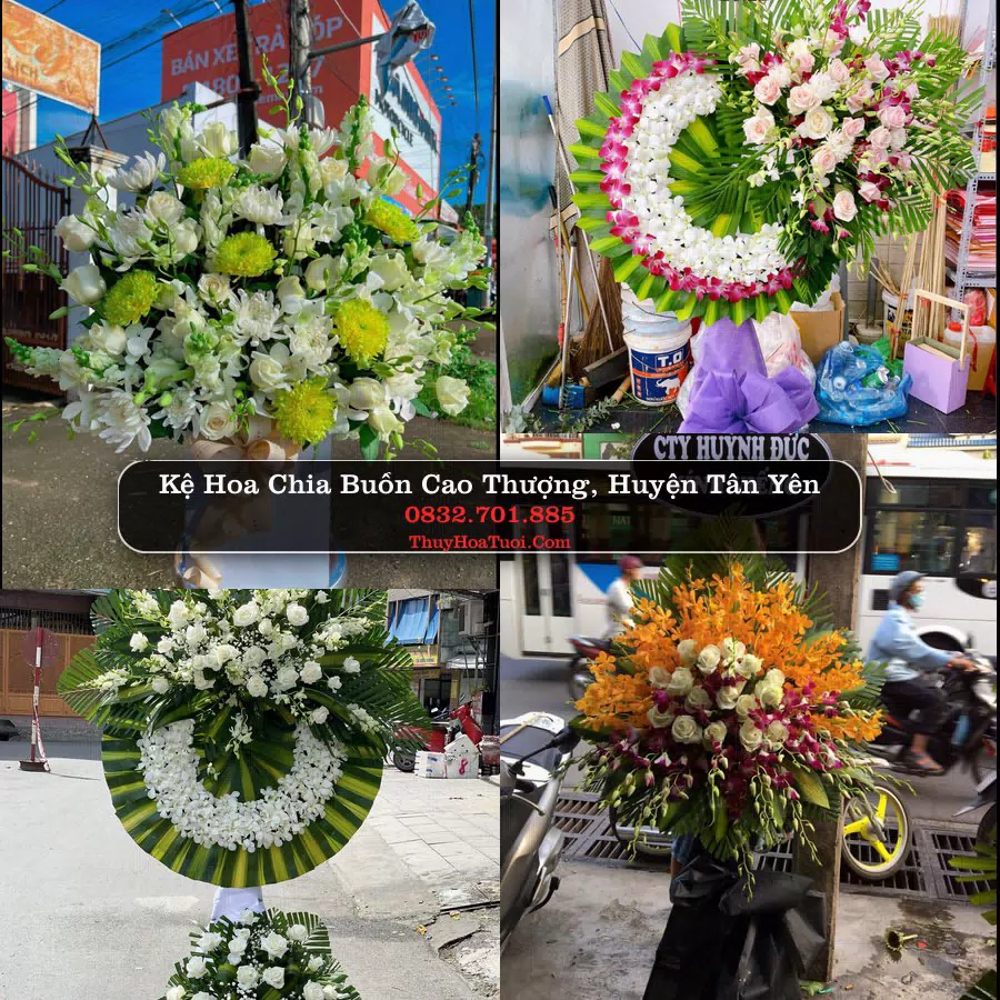 Kệ hoa tang lễ giao tại Cao Thượng, Tân Yên