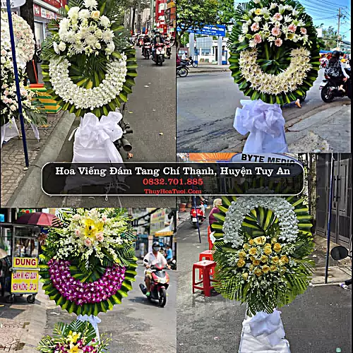 Đặt Vòng Hoa Đám Tang tại Chí Thạnh, Tuy An, Phú Yên (Cũ)