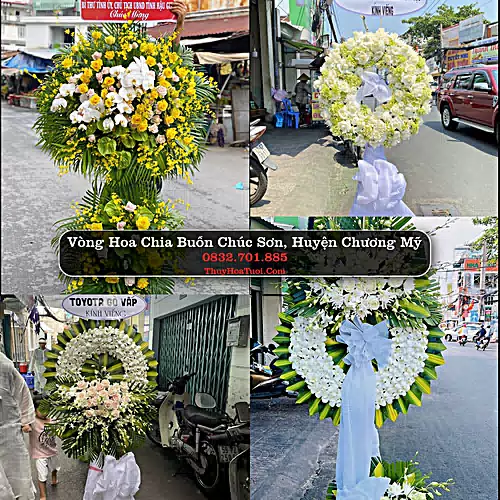 Đặt Vòng Hoa Tang Lễ tại Chúc Sơn, Chương Mỹ, Hà Nội (Cũ)