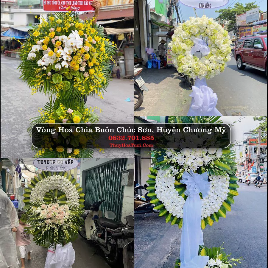 Đặt Vòng Hoa Tang Lễ tại Chúc Sơn, Chương Mỹ, Hà Nội (Cũ)