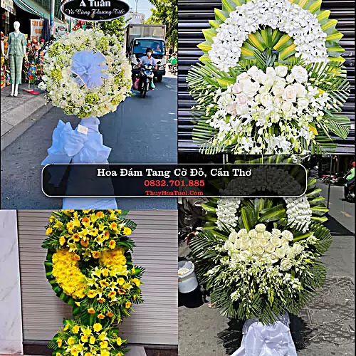 Đặt Hoa Tang Lễ tại Cờ Đỏ, Cần Thơ (Cũ)