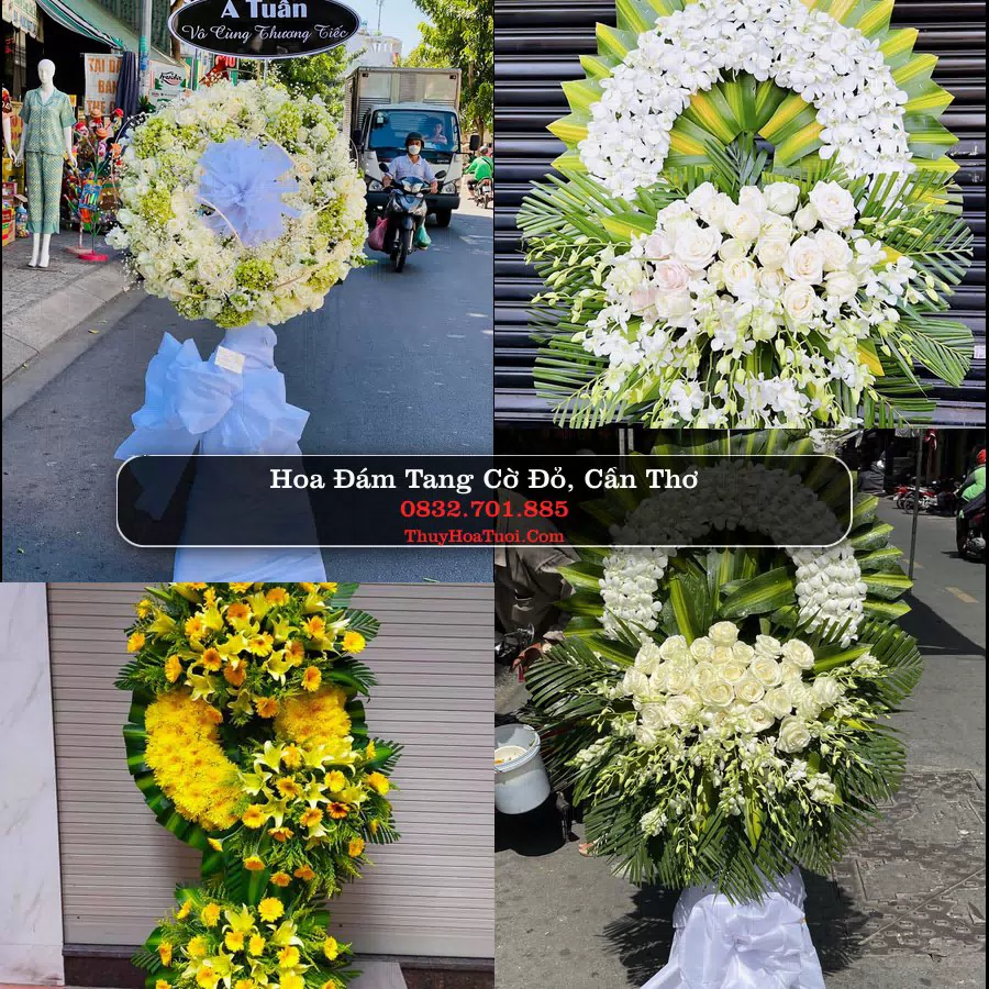 Đặt Hoa Tang Lễ tại Cờ Đỏ, Cần Thơ (Cũ)