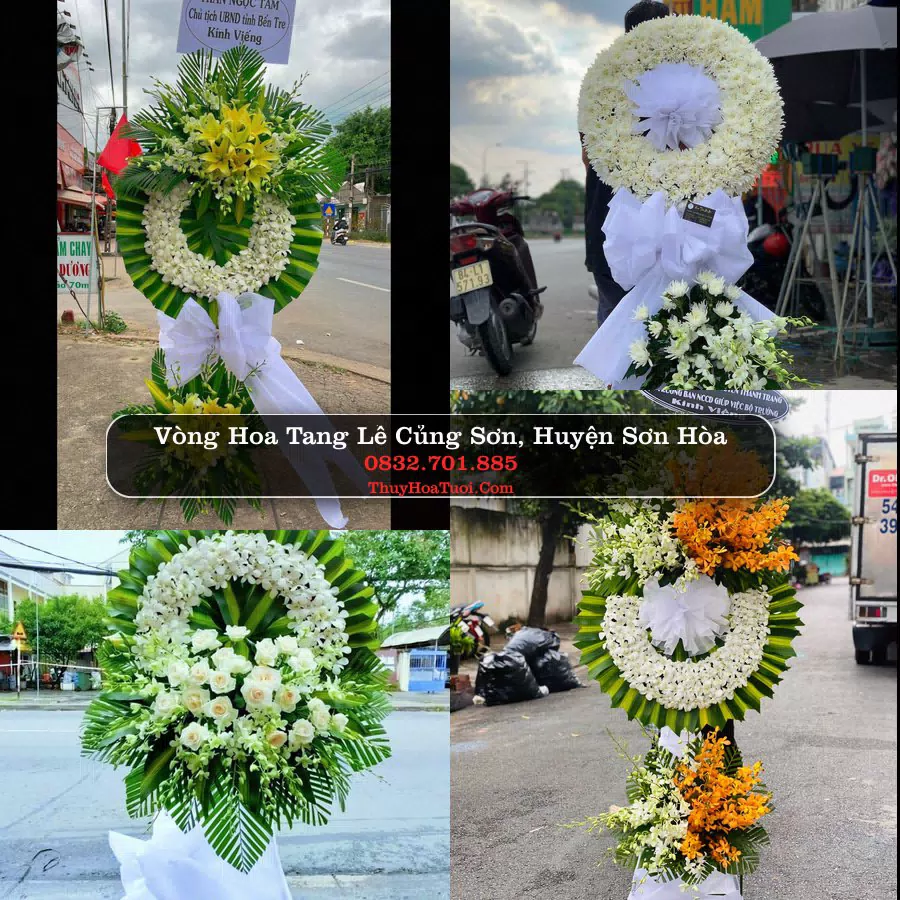 Đặt Hoa Chia Buồn tại Củng Sơn, Sơn Hòa, Phú Yên (Cũ)