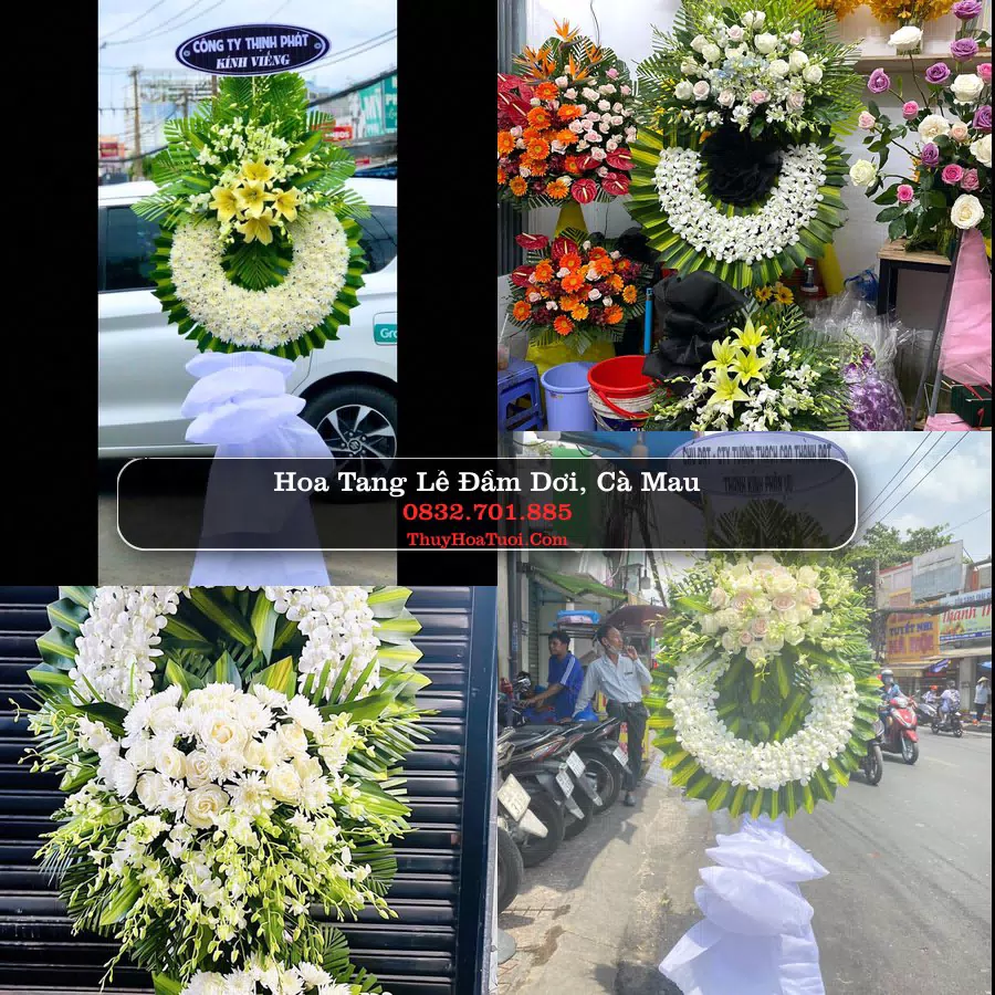 Đặt Hoa Đám Tang tại Đầm Dơi, Cà Mau (Cũ)