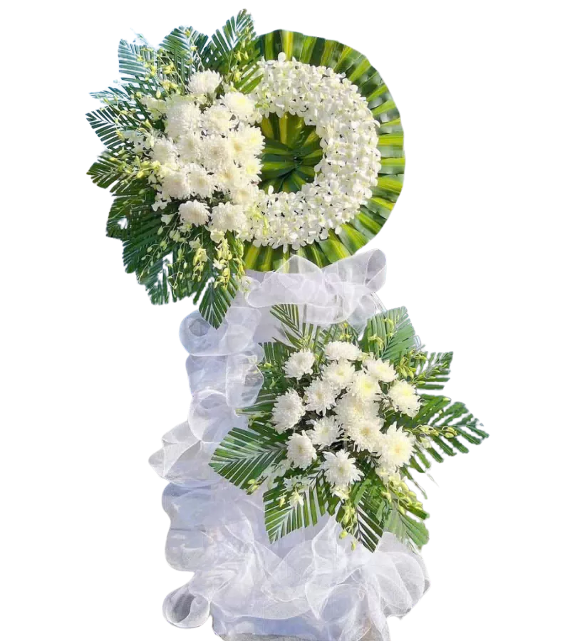 Vòng Hoa Chia Buồn Đám Tang – Trang Trọng, Thấu Hiểu Nỗi Đau