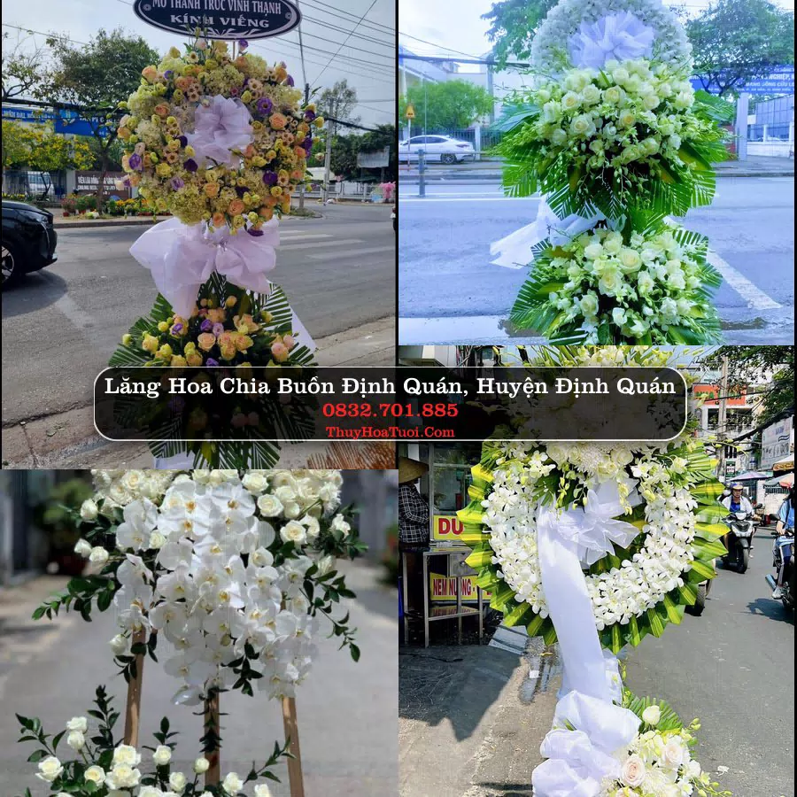 Đặt Hoa Chia Buồn tại Định Quán, Định Quán, Đồng Nai (Cũ)
