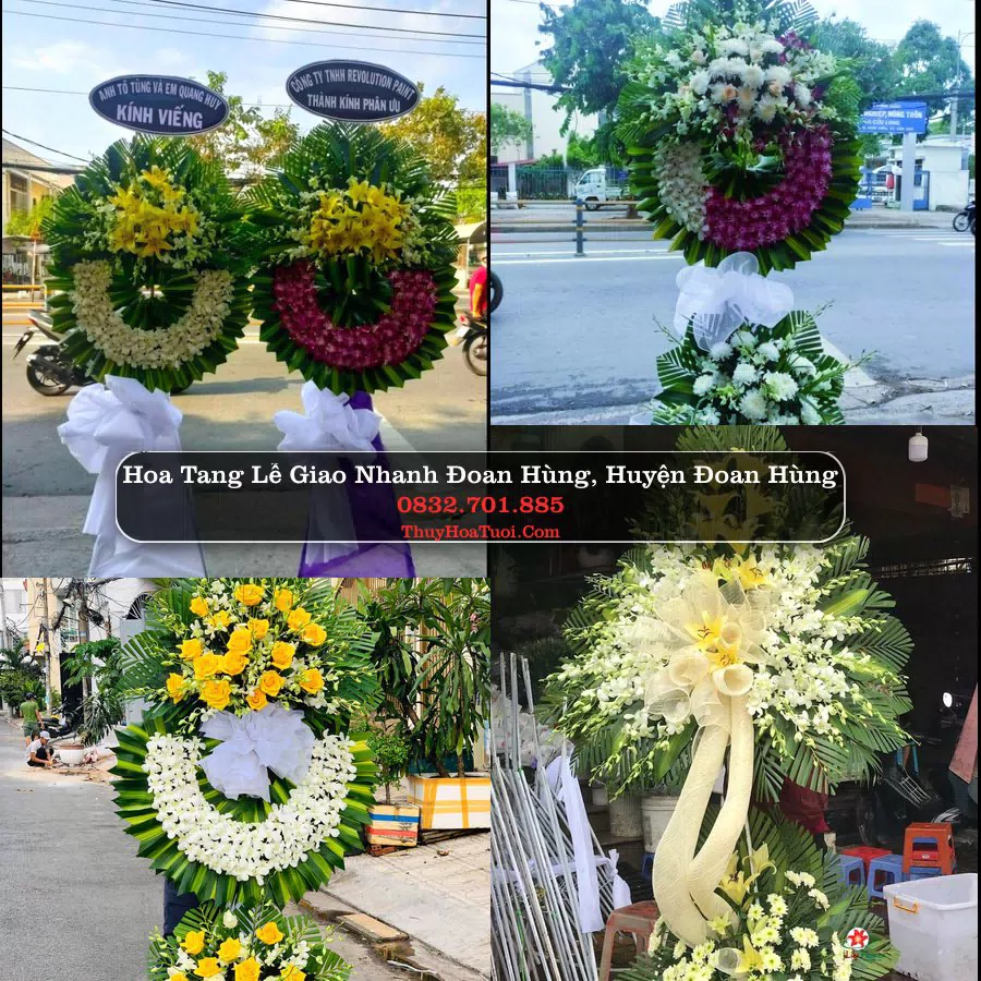 Đặt Vòng Hoa Đám Tang tại Đoan Hùng, Đoan Hùng, Phú Thọ (Cũ)
