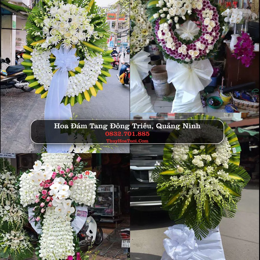 Vòng hoa chia buồn Đông Triều, Quảng Ninh - ThuyHoaTuoi.Com