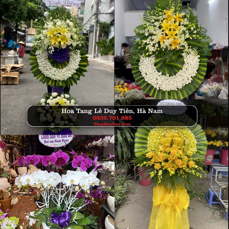 Kệ hoa tang lễ giao tại Duy Tiên, Hà Nam