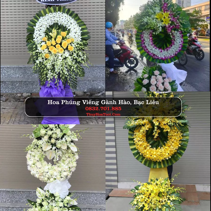 Đặt Hoa Chia Buồn tại Gành Hào, Bạc Liêu (Cũ)