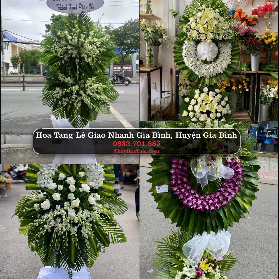 Đặt Hoa Chia Buồn tại Gia Bình, Gia Bình, Bắc Ninh (Cũ)