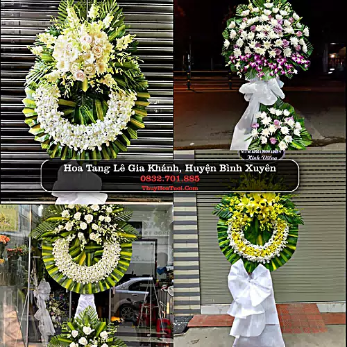 Đặt Vòng Hoa Chia Buồn tại Gia Khánh, Bình Xuyên, Vĩnh Phúc (Cũ)