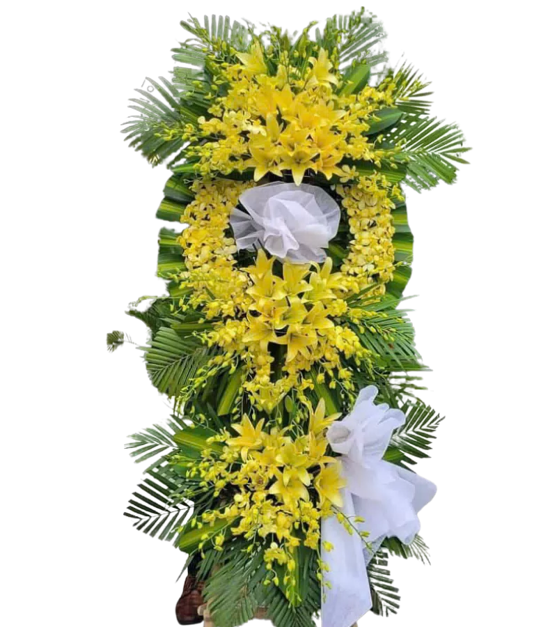 Vòng Hoa Chia Buồn Gia Quyến – Trang Trọng, Ấm Áp Tình Người