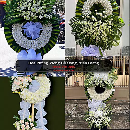 Đặt Vòng Hoa Tang Lễ tại Gò Công, Tiền Giang (Cũ)