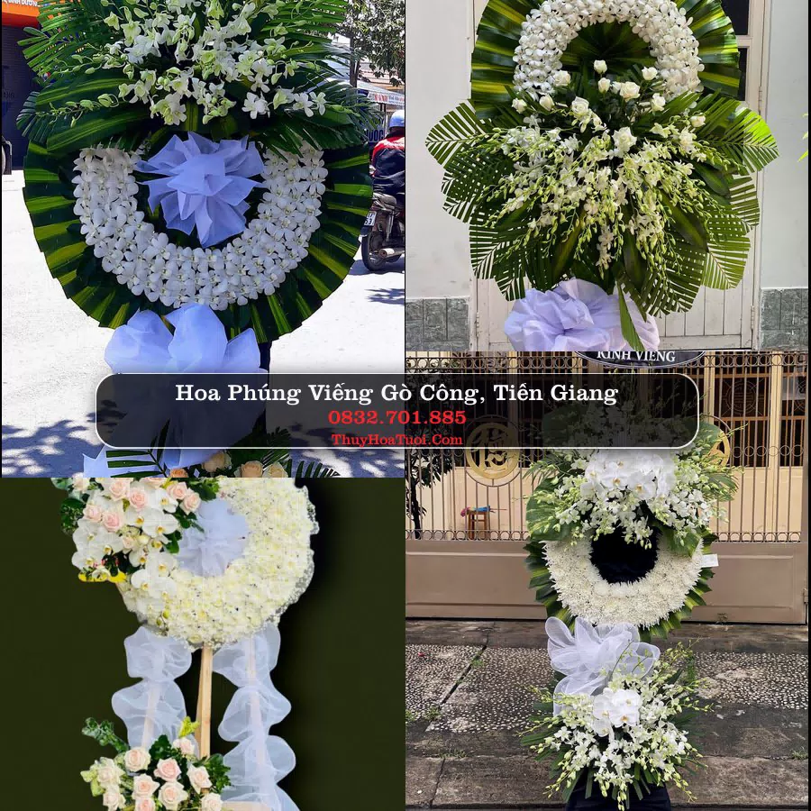 Đặt Vòng Hoa Tang Lễ tại Gò Công, Tiền Giang (Cũ)