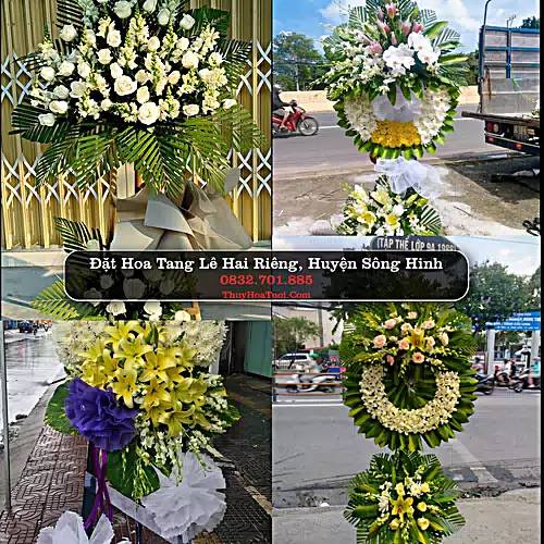 Đặt Vòng Hoa Tang Lễ tại Hai Riêng, Sông Hinh, Phú Yên (Cũ)