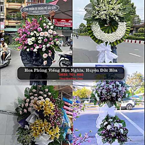 Đặt Hoa Tang Lễ tại Hậu Nghĩa, Đức Hòa, Long An (Cũ)