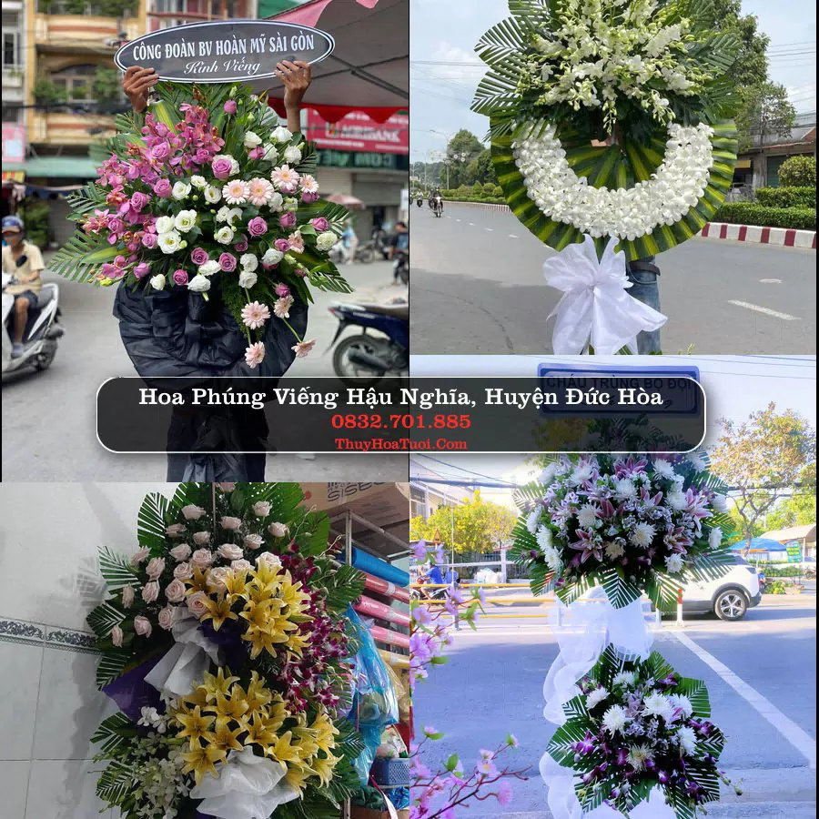 Đặt Hoa Tang Lễ tại Hậu Nghĩa, Đức Hòa, Long An (Cũ)