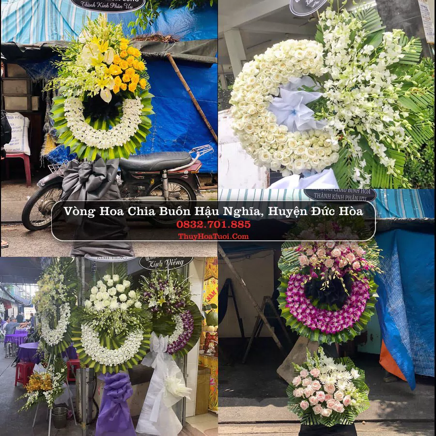 Kệ hoa tang lễ giao tại Hậu Nghĩa, Đức Hòa