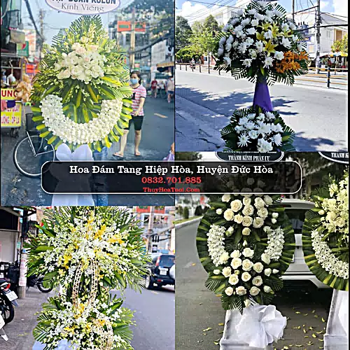 Đặt Hoa Chia Buồn tại Hiệp Hòa, Đức Hòa, Long An (Cũ)