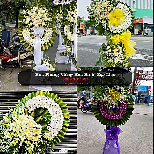Đặt Vòng Hoa Tang Lễ tại Hòa Bình, Bạc Liêu (Cũ)
