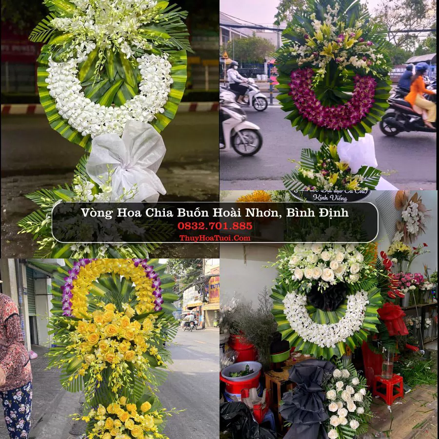 Đặt Hoa Tang Lễ tại Hoài Nhơn, Bình Định (Cũ)