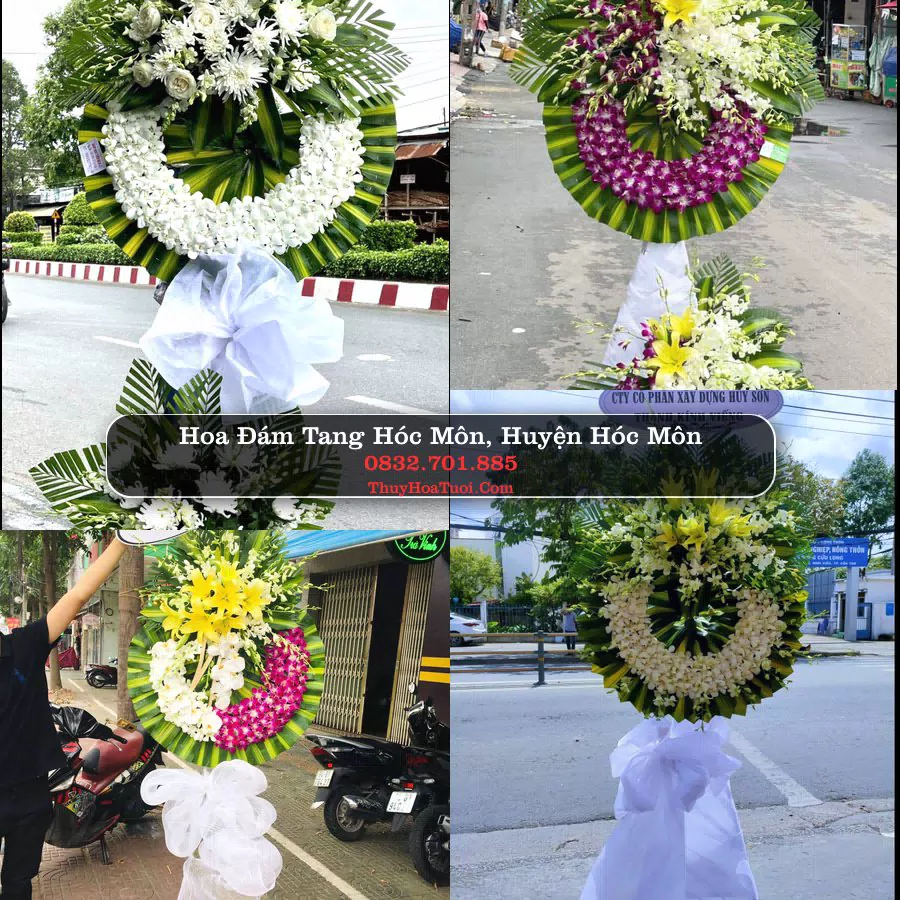 Đặt Hoa Tang Lễ tại Hóc Môn, Hóc Môn, TP.HCM (Cũ)
