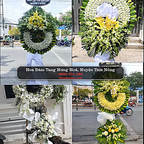 Đặt Hoa Tang Lễ tại Hưng Hoá, Tam Nông, Phú Thọ (Cũ)
