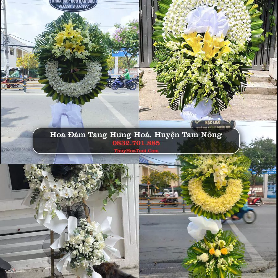 Đặt Hoa Tang Lễ tại Hưng Hoá, Tam Nông, Phú Thọ (Cũ)