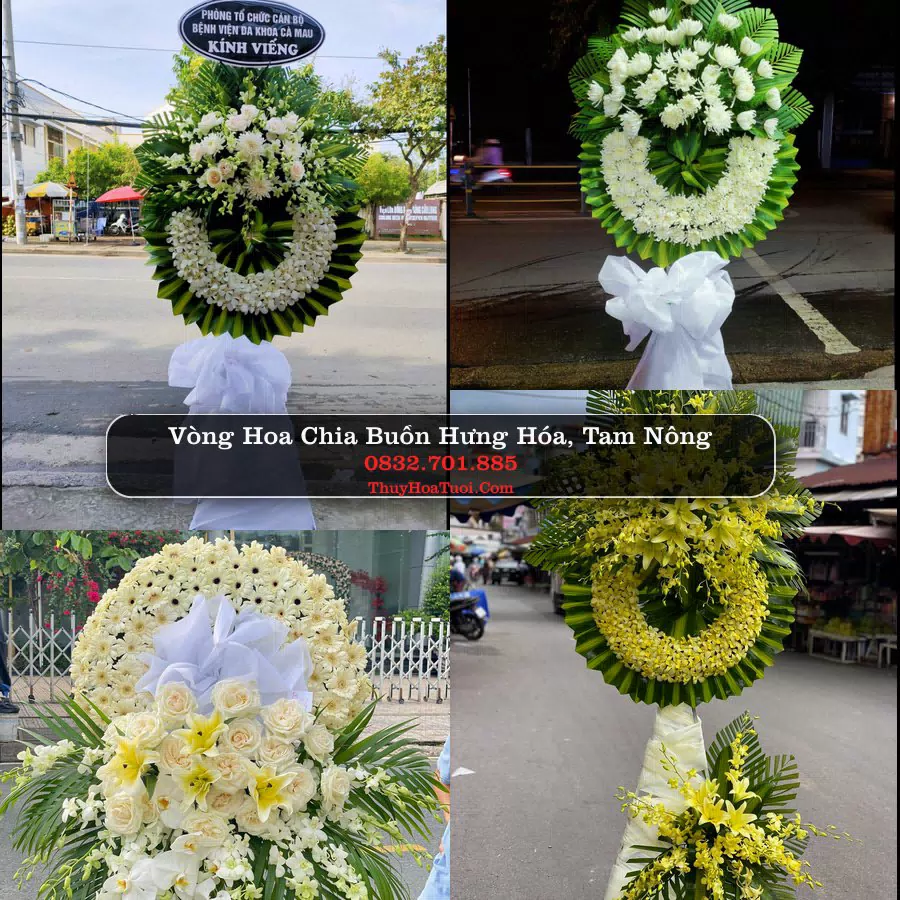 Đặt Hoa Đám Tang tại Hưng Hóa, Tam Nông, Phú Thọ (Cũ)