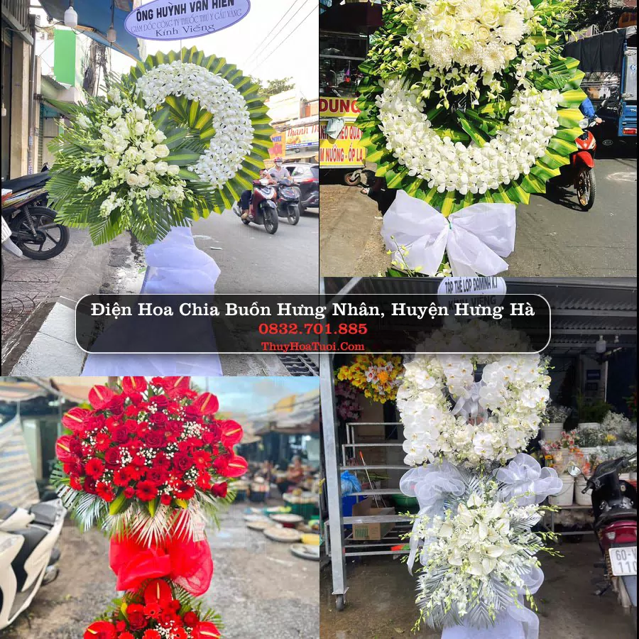 Đặt Hoa Đám Tang tại Hưng Nhân, Hưng Hà, Thái Bình (Cũ)