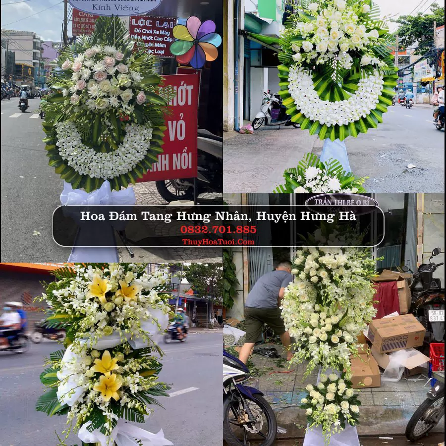 Kệ hoa tang lễ giao tại Hưng Nhân, Thái Bình