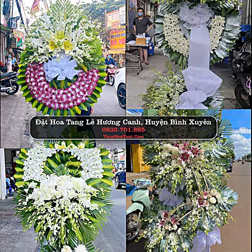 Đặt Vòng Hoa Tang Lễ tại Hương Canh, Bình Xuyên, Vĩnh Phúc (Cũ)