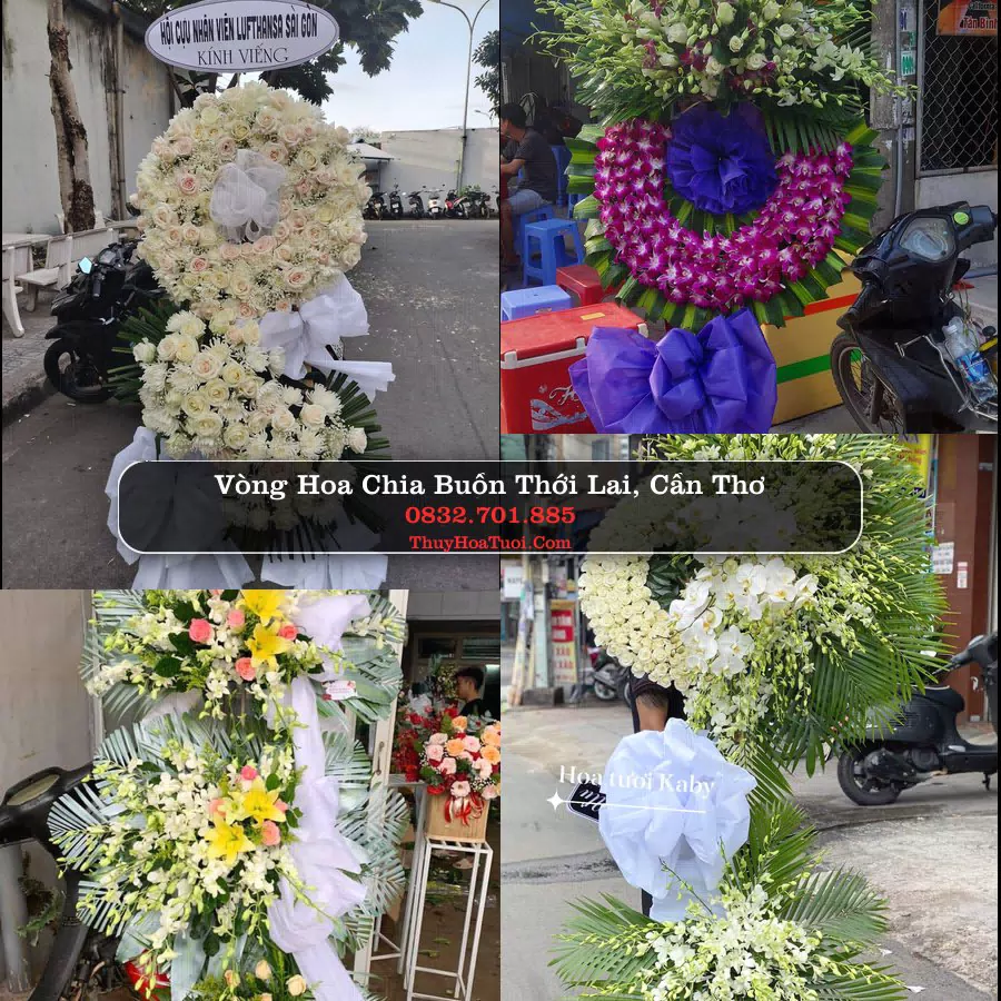 Đặt Hoa Tang Lễ tại Thới Lai, Cần Thơ (Cũ)