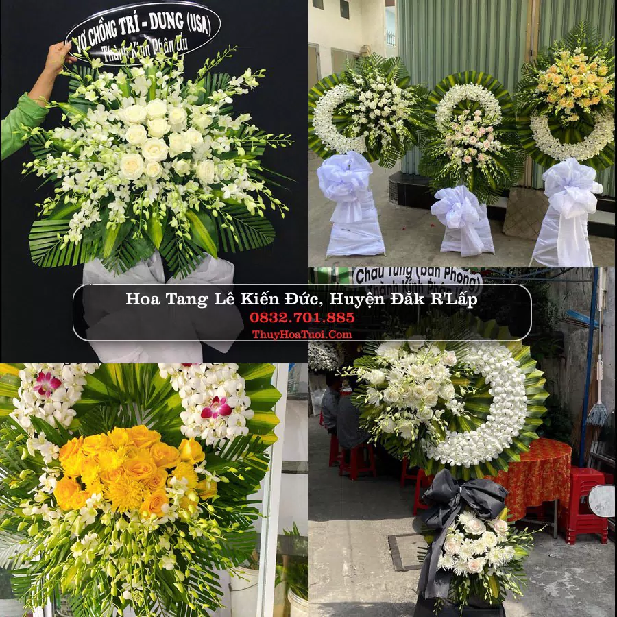 Đặt Hoa Tang Lễ tại Kiến Đức, Đắk R'Lấp, Đắk Nông (Cũ)