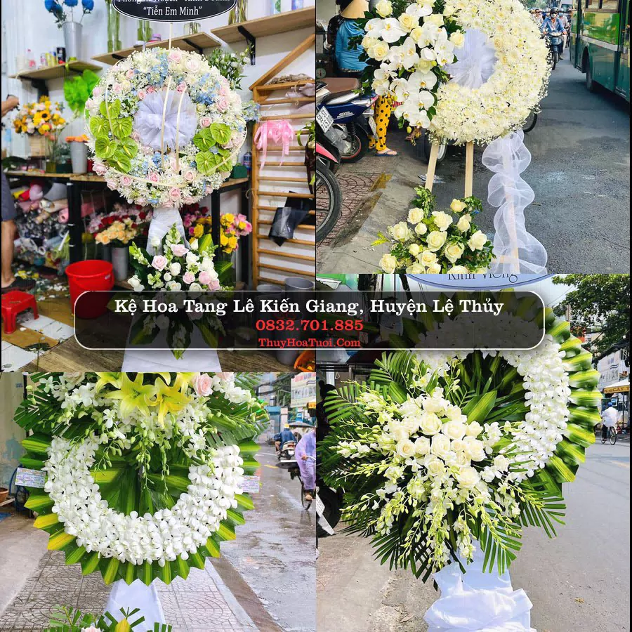 Vòng hoa chia buồn Kiến Giang - ThuyHoaTuoi.Com