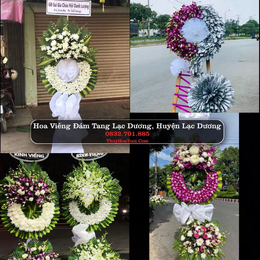 Vòng hoa chia buồn Lạc Dương - ThuyHoaTuoi.Com