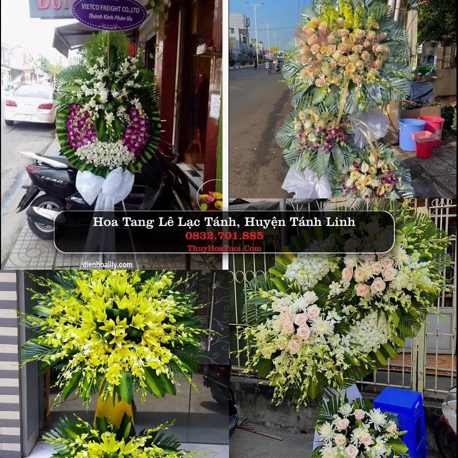 Kệ hoa tang lễ giao tại Lạc Tánh, Bình Thuận