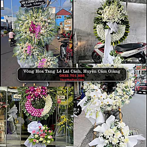 Đặt Hoa Đám Tang tại Lai Cách, Cẩm Giàng, Hải Dương (Cũ)