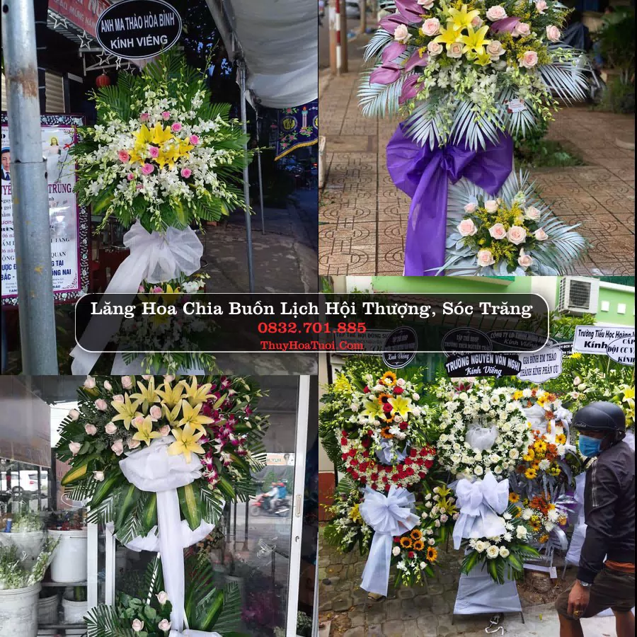 Đặt Hoa Đám Tang tại Lịch Hội Thượng, Sóc Trăng (Cũ)