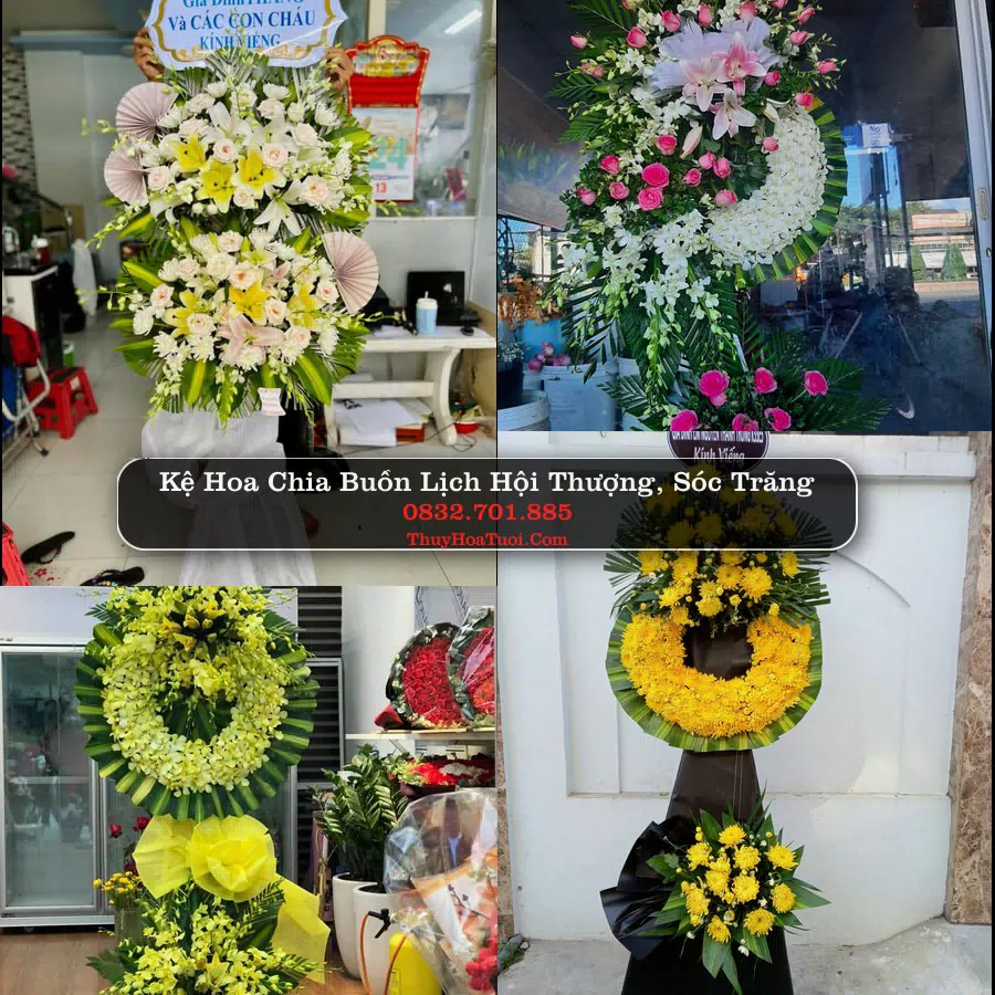Kệ hoa tang lễ giao tại Lịch Hội Thượng, Sóc Trăng