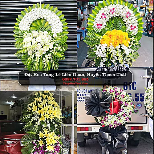 Đặt Hoa Chia Buồn tại Liên Quan, Thạch Thất, Hà Nội (Cũ)