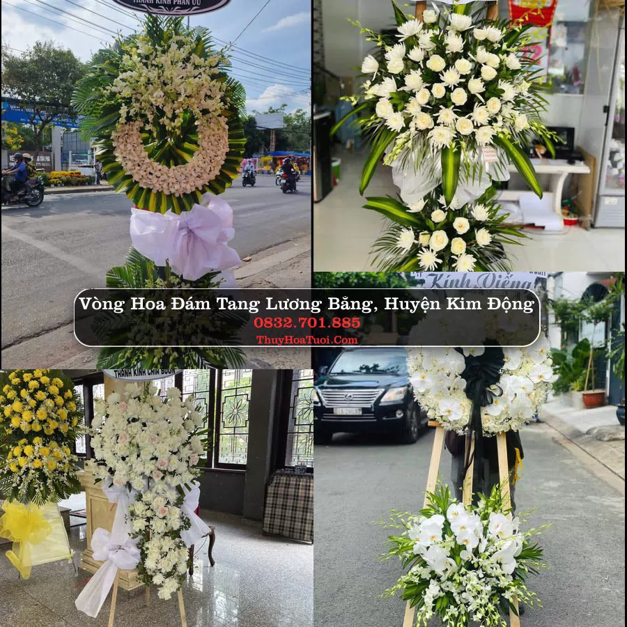 Kệ hoa tang lễ giao tại Lương Bằng, Kim Động