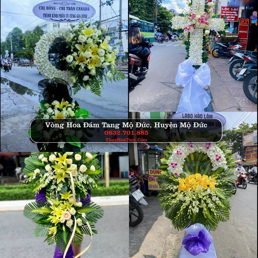 Đặt Vòng Hoa Đám Tang tại Mộ Đức, Quảng Ngãi (Cũ)